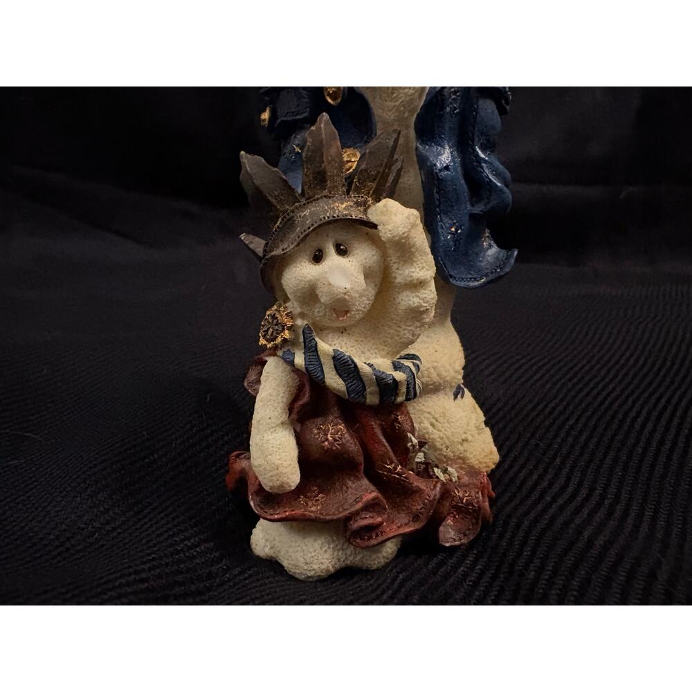 Boyd’s Bears & Friends Folkstone Collection Vintage 1998 Skinny Snowman